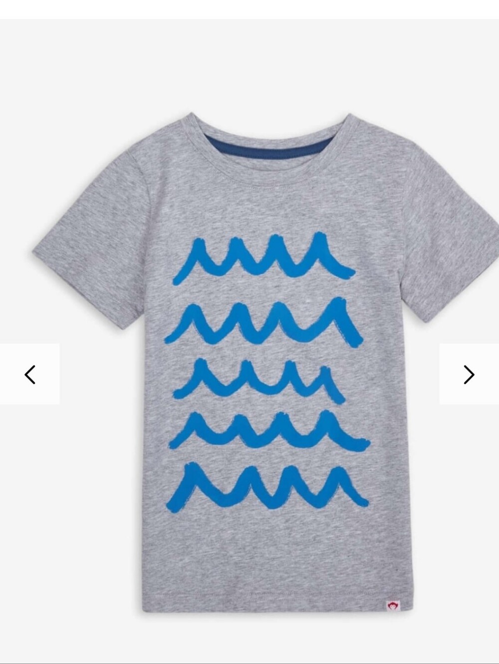 Graphic Tee Brush Waves